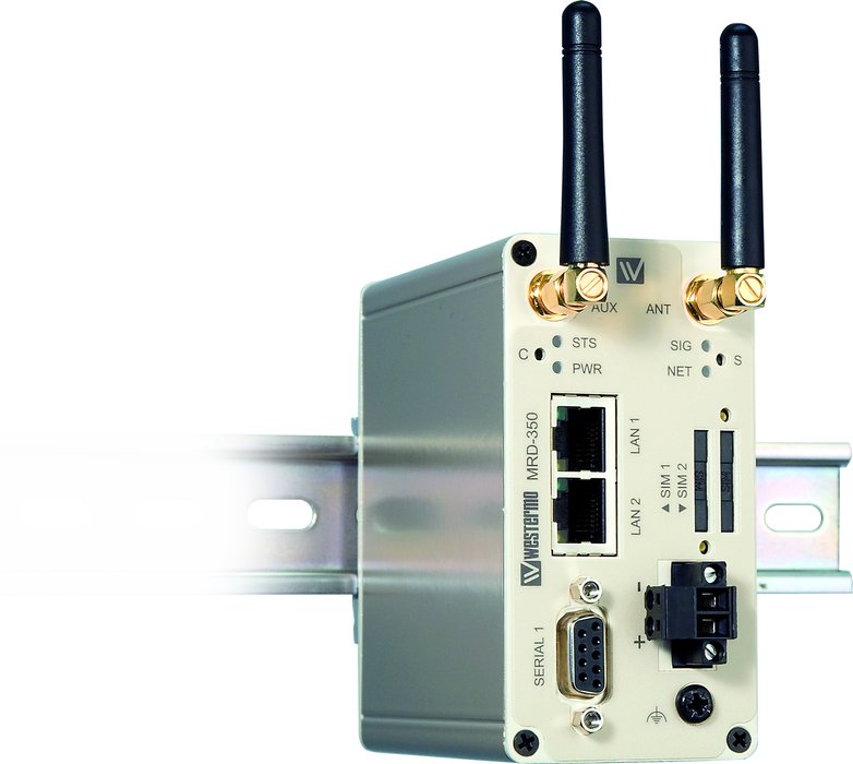 Industriell mobil bredbandsrouter från Westermo ger robust höghastighetsanslutning till avlägsna system och enheter